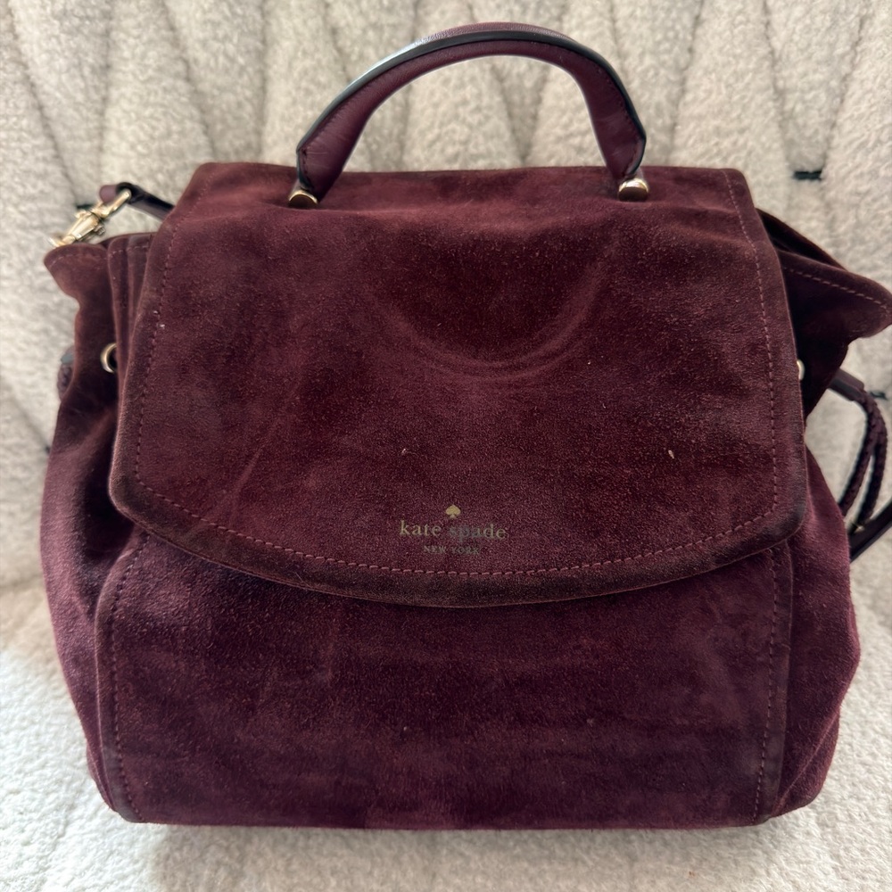 Kate Spade Purple Suede Purse